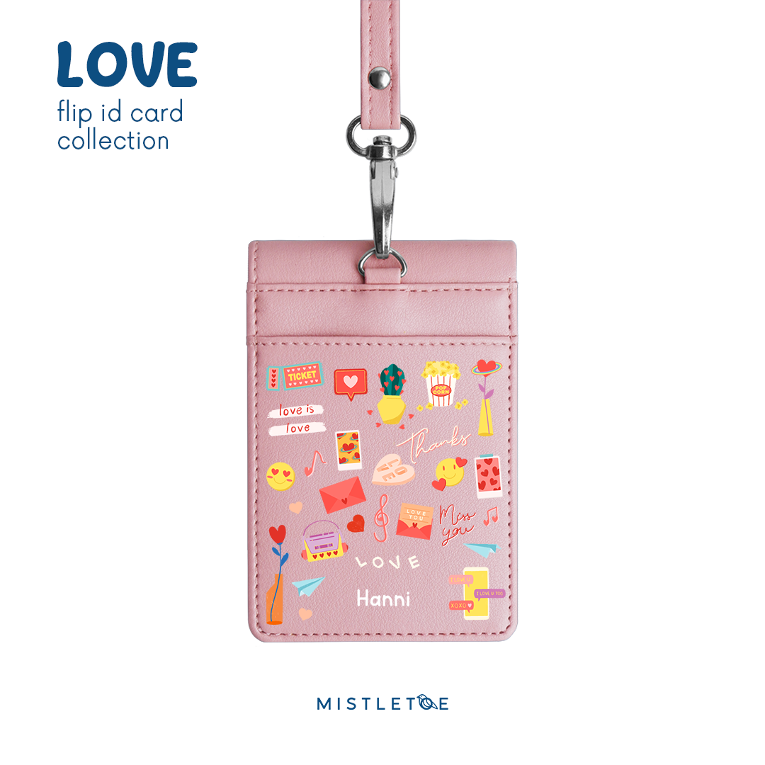 Love Language - Flip ID Card | Lanyard