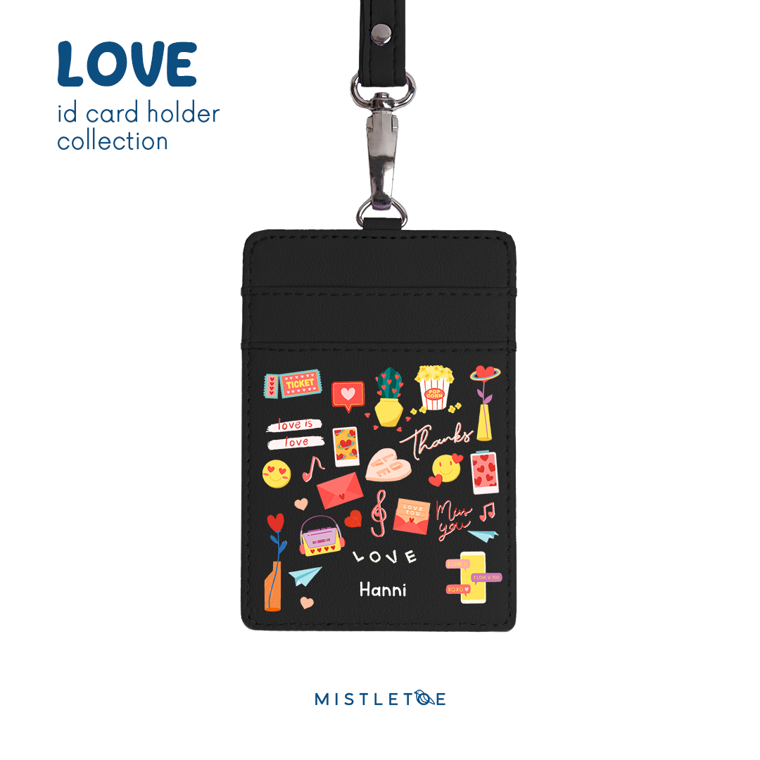 Love Language - ID Card Holder | Lanyard