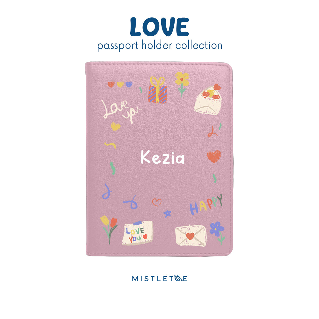 Love Letters - Passport Holder