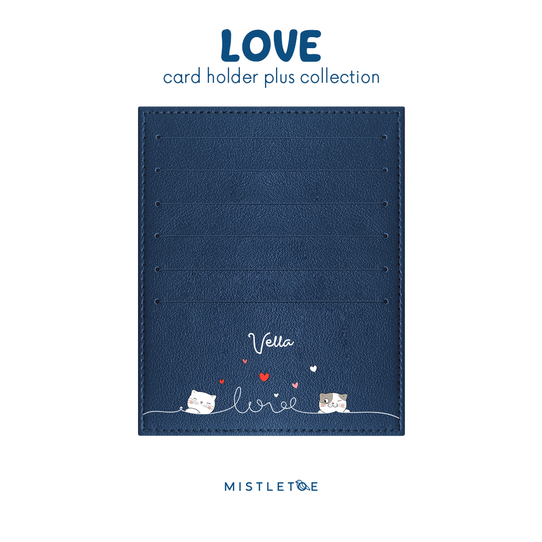 Love Love Cat - Card Holder Plus