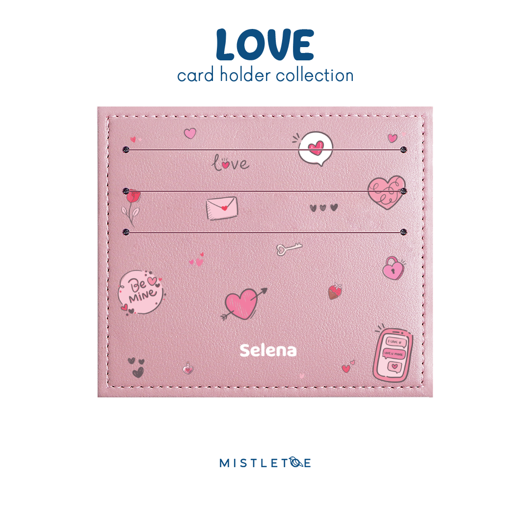 Love Love Love - Card Holder