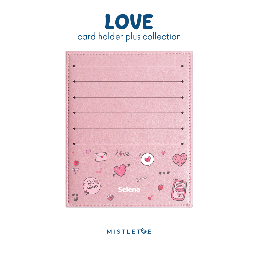 Love Love Love - Card Holder Plus
