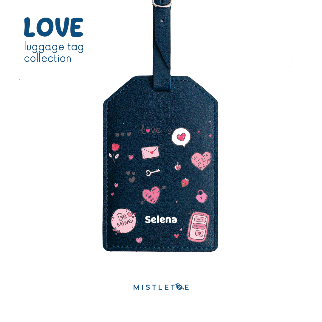 Love Love Love - Luggage Tag