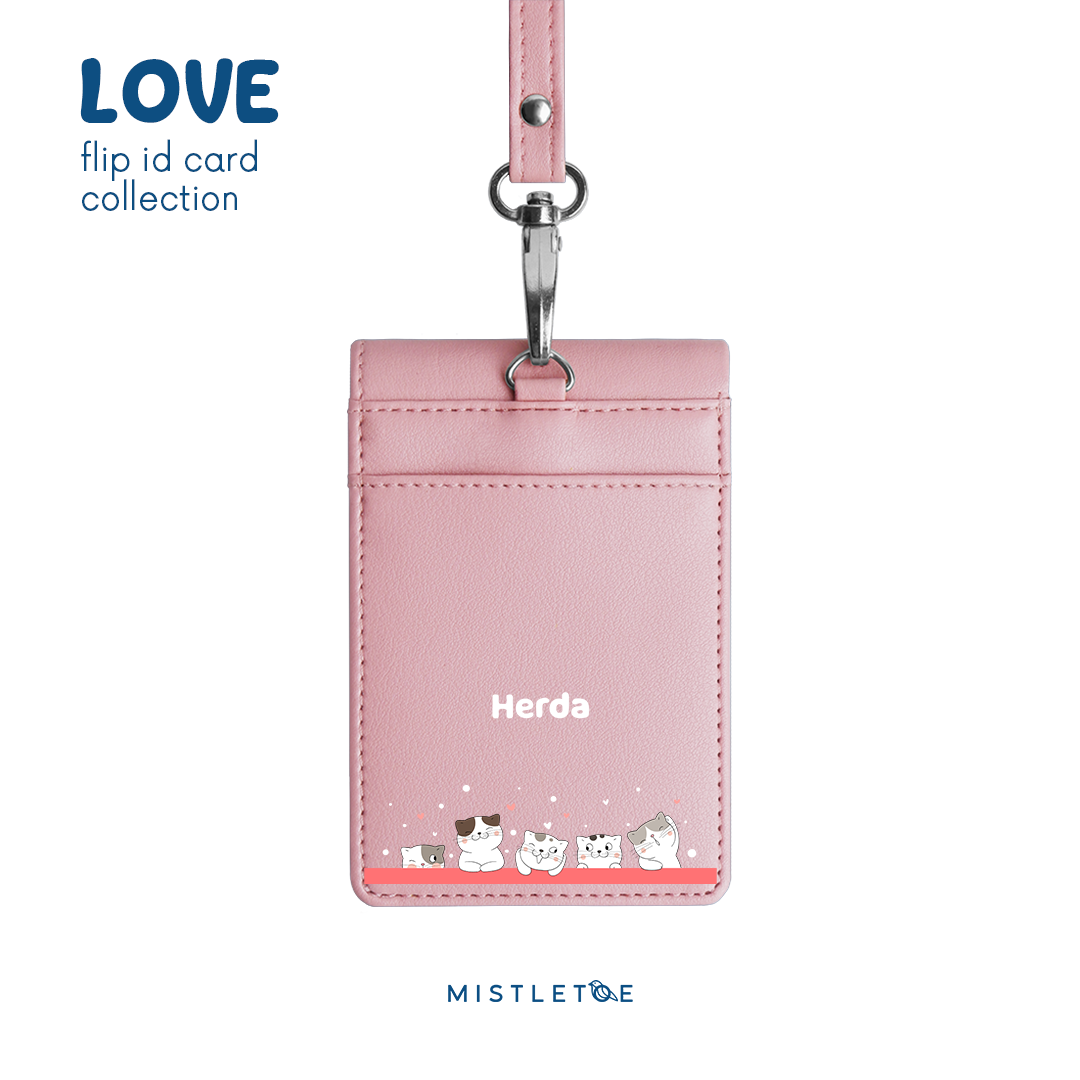 Love Struck - Flip ID Card | Lanyard