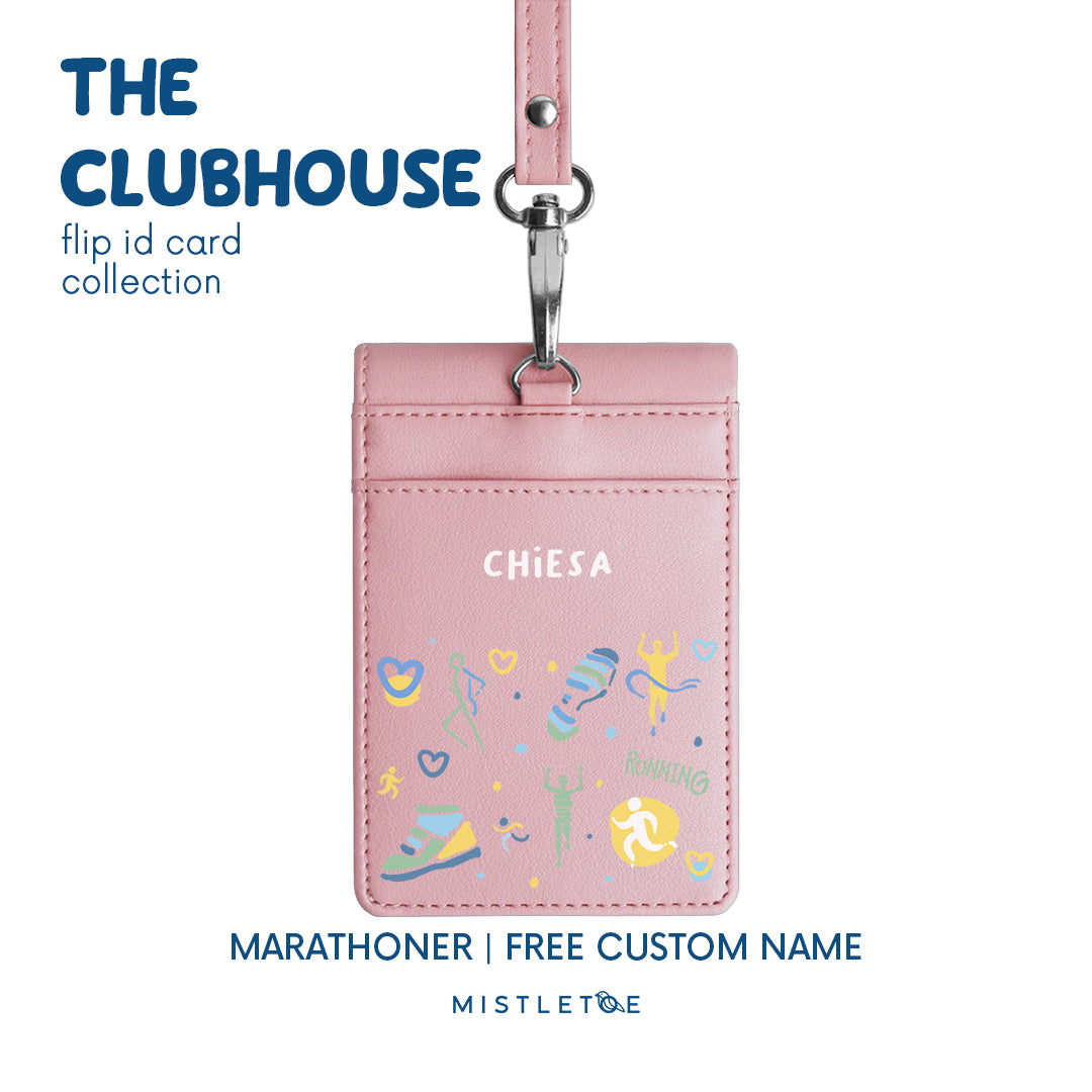 Marathoner - Flip ID Card | Lanyard