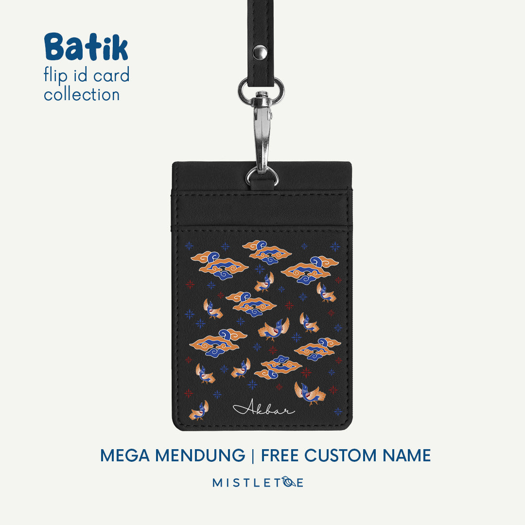 Mega Mendung - Flip ID Card | Lanyard