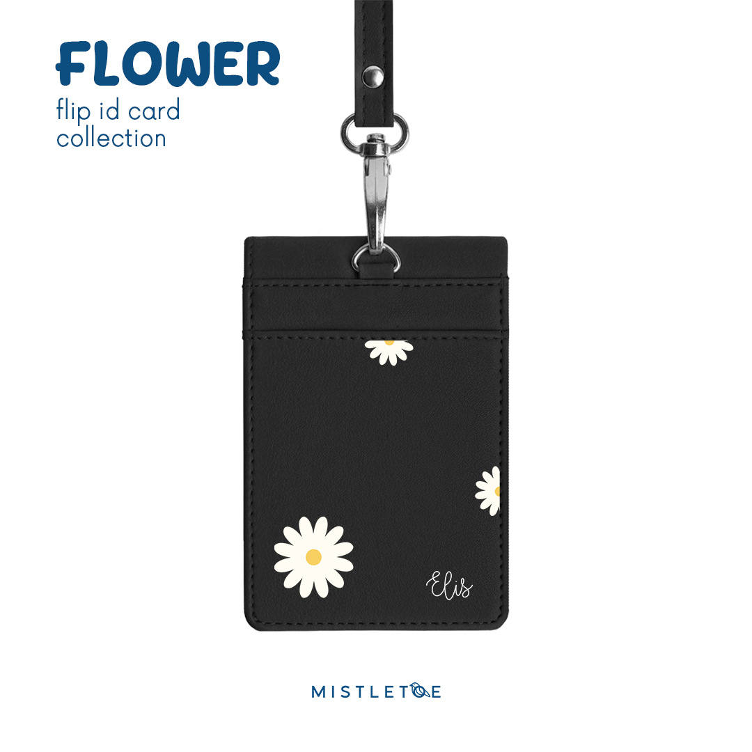 Mini Daisy - Flip ID Card | Lanyard