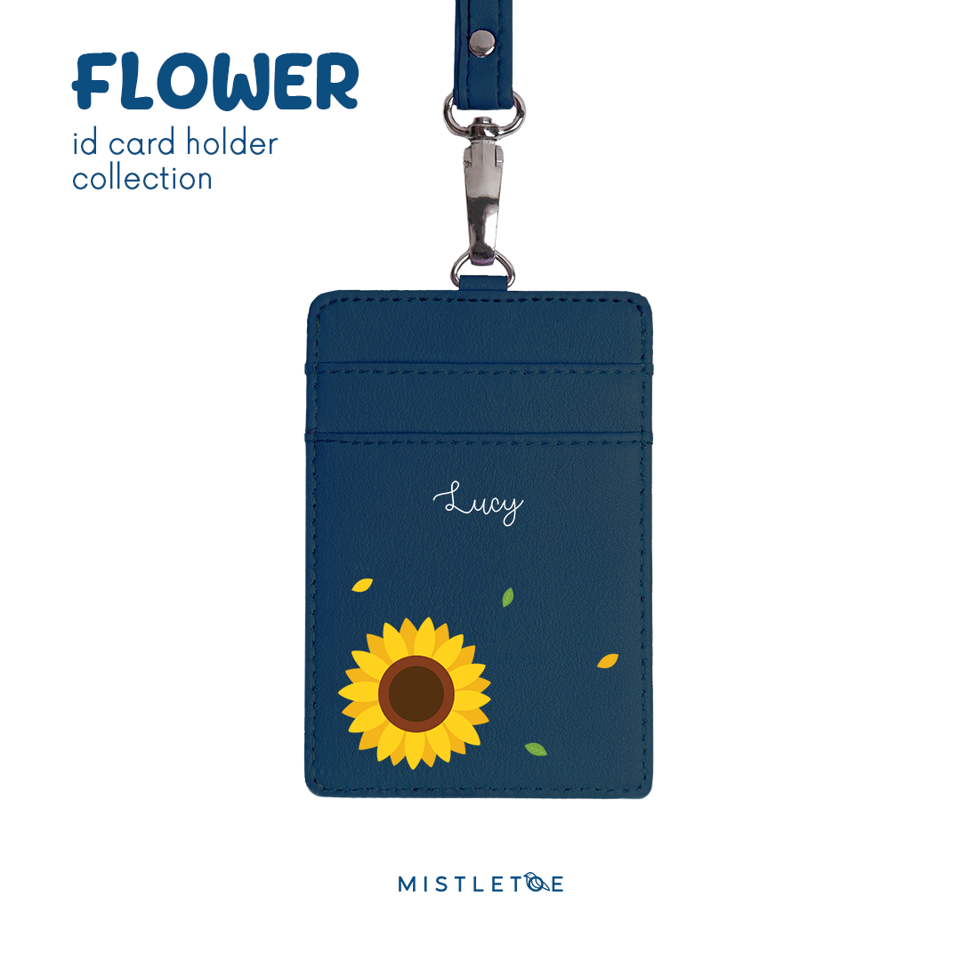 Mini Sunflower - ID Card Holder | Lanyard
