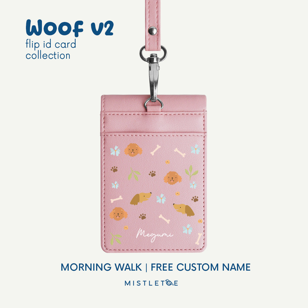 Morning Walk - Flip ID Card | Lanyard