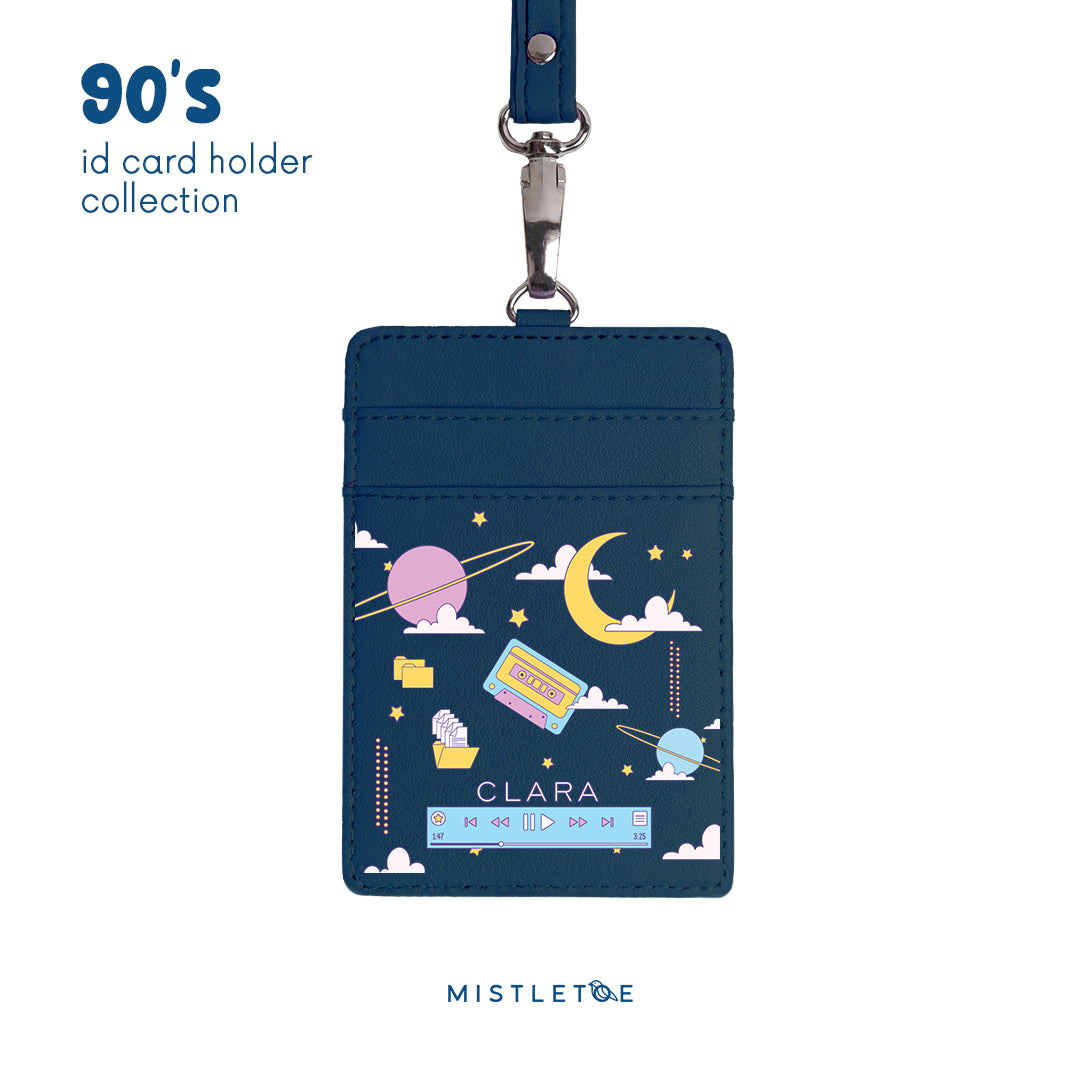 Music in Space - ID Card Holder | Lanyard