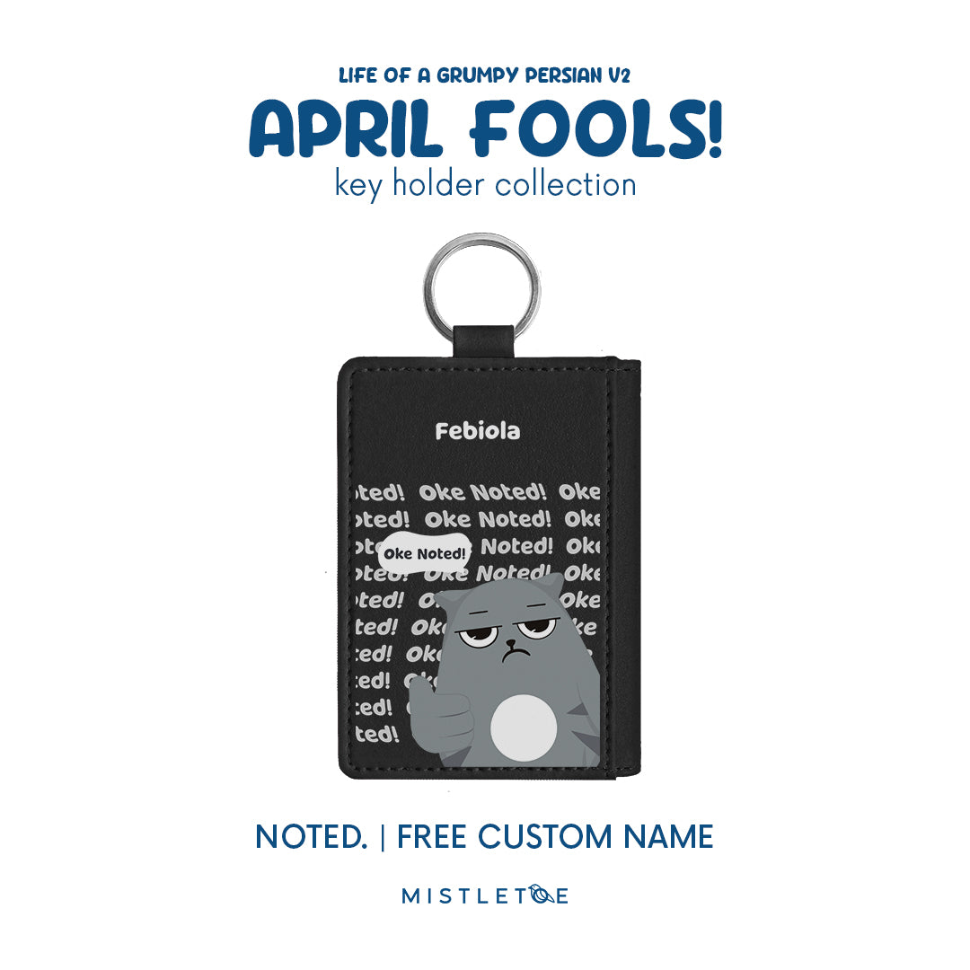 Noted. - Key Holder