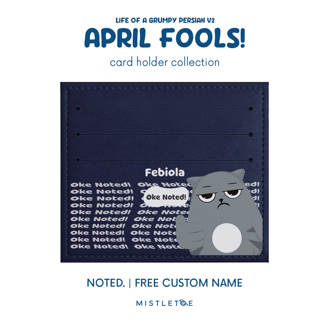 Noted. - Card Holder