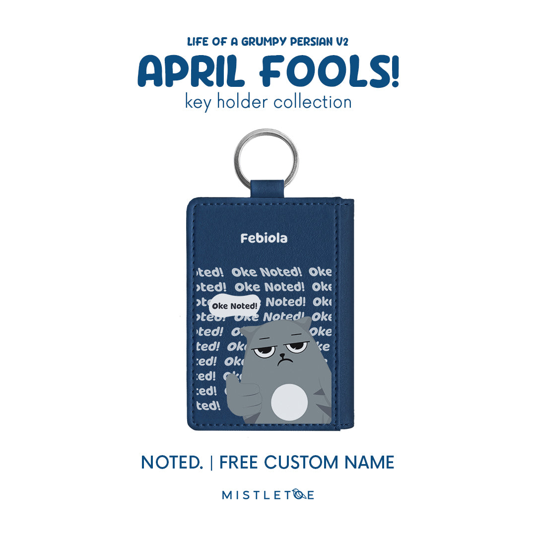 Noted. - Key Holder