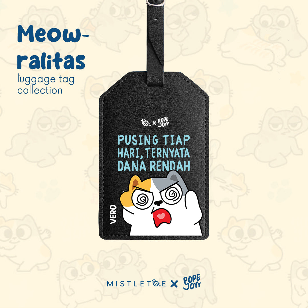 Overthinking Club - Luggage Tag
