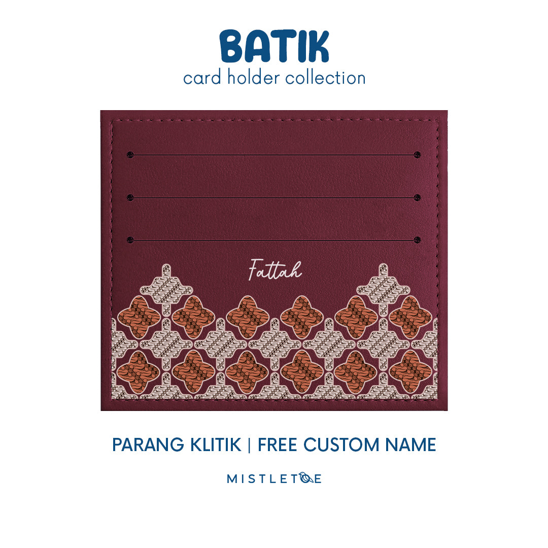 Parang Klitik - Card Holder