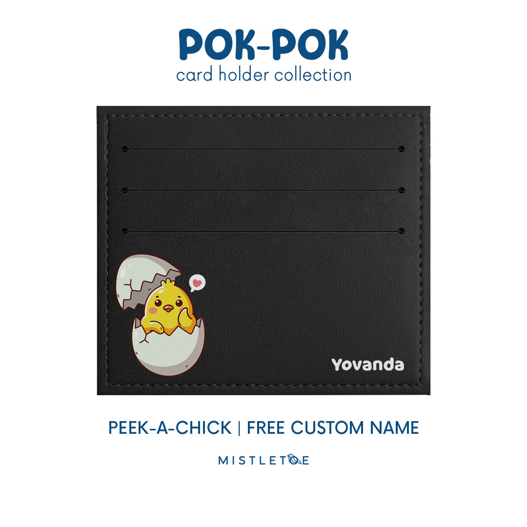 Peek-a-Chick - Card Holder