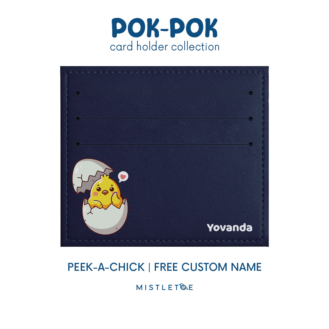 Peek-a-Chick - Card Holder