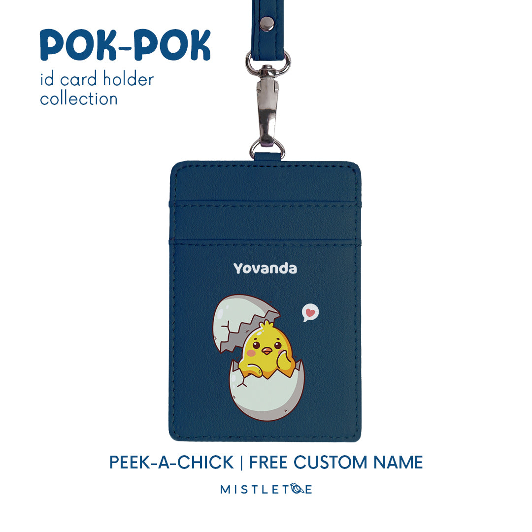 Peek-a-Chick - ID Card Holder | Lanyard