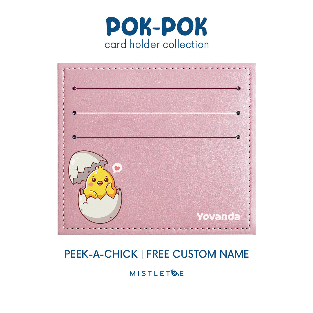 Peek-a-Chick - Card Holder