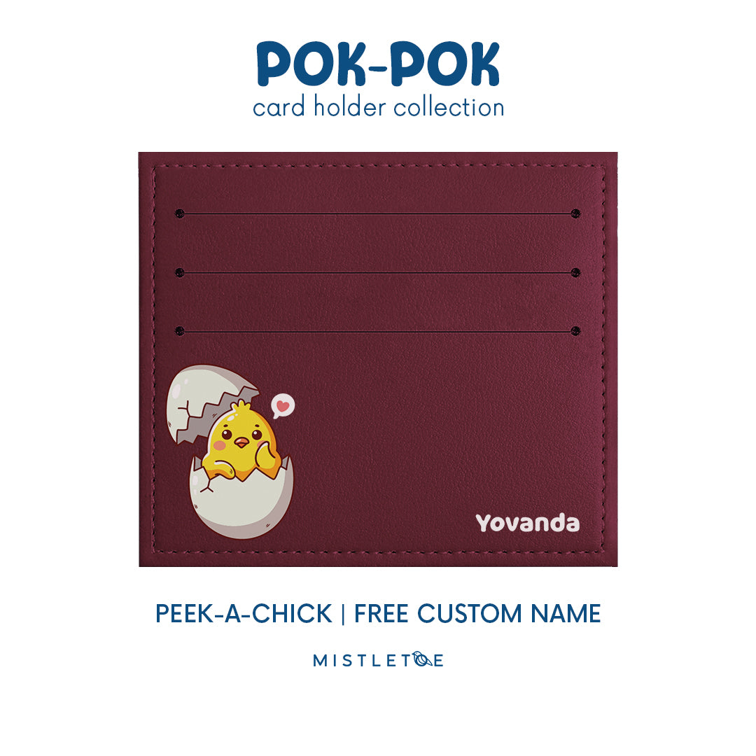 Peek-a-Chick - Card Holder