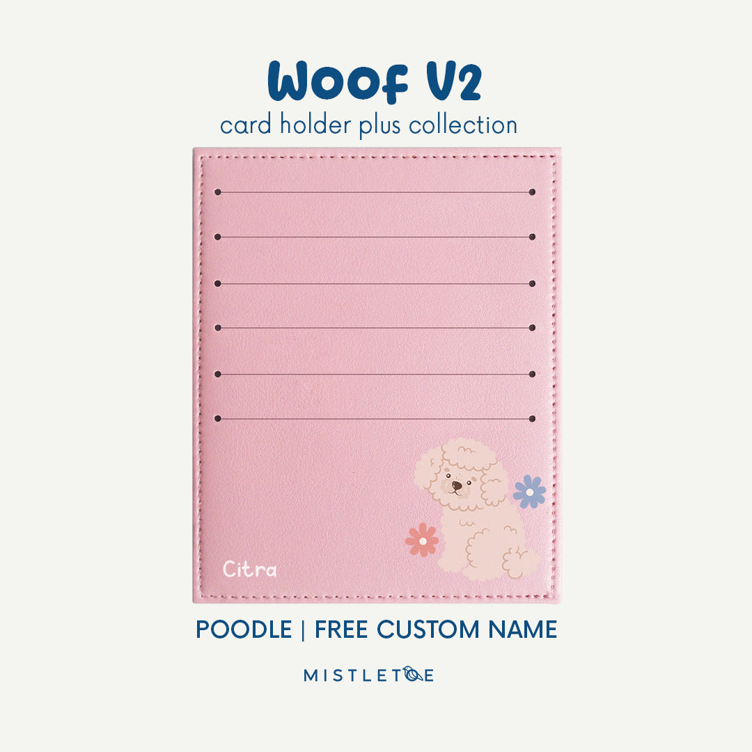 Poodle - Card Holder Plus