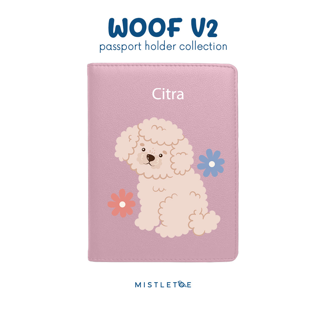 Poodle - Passport Holder