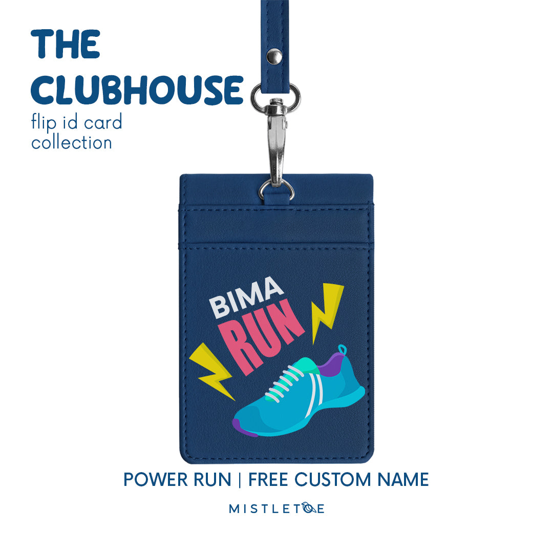 Power Run - Flip ID Card | Lanyard