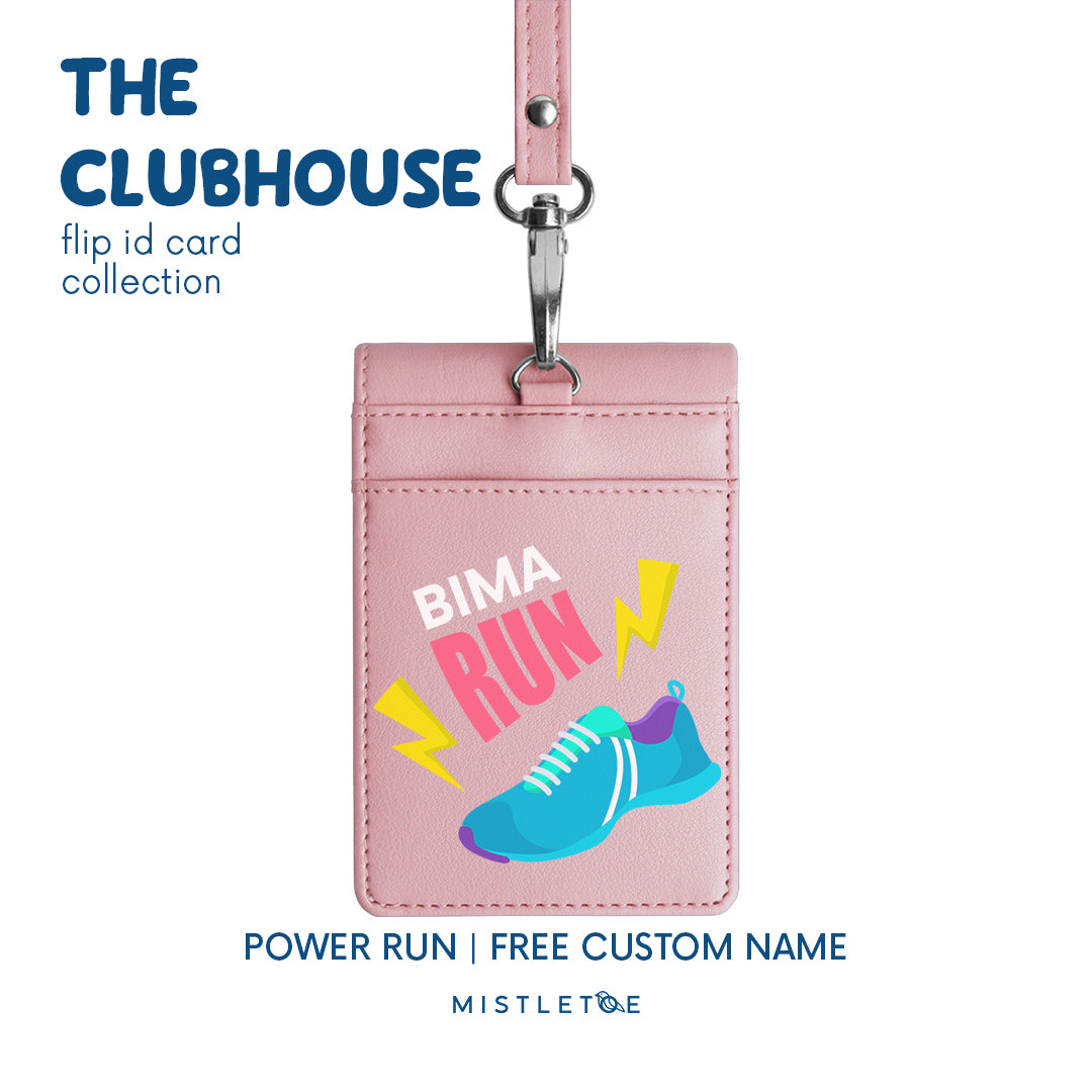 Power Run - Flip ID Card | Lanyard