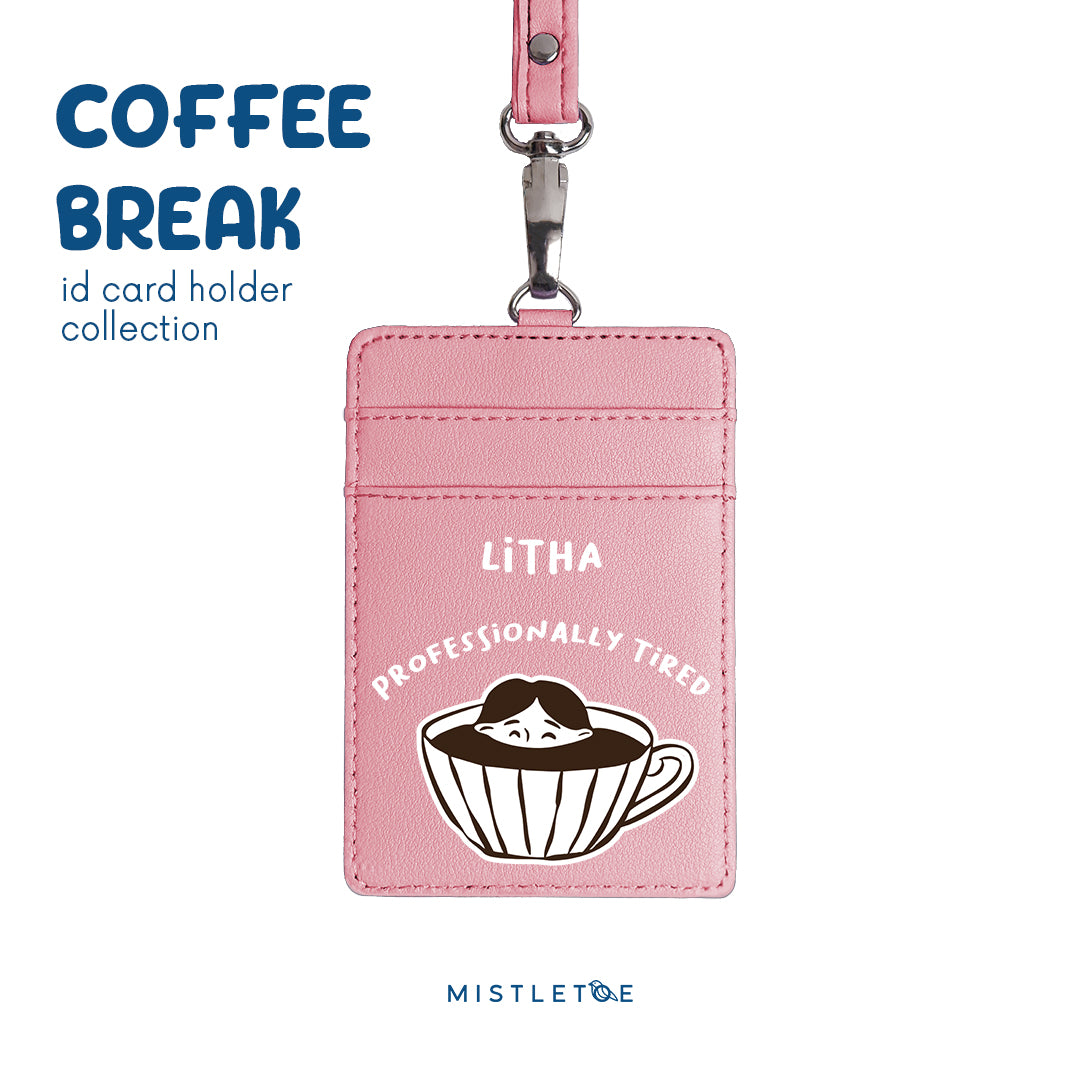 Professionally Tired - ID Card Holder | Lanyard