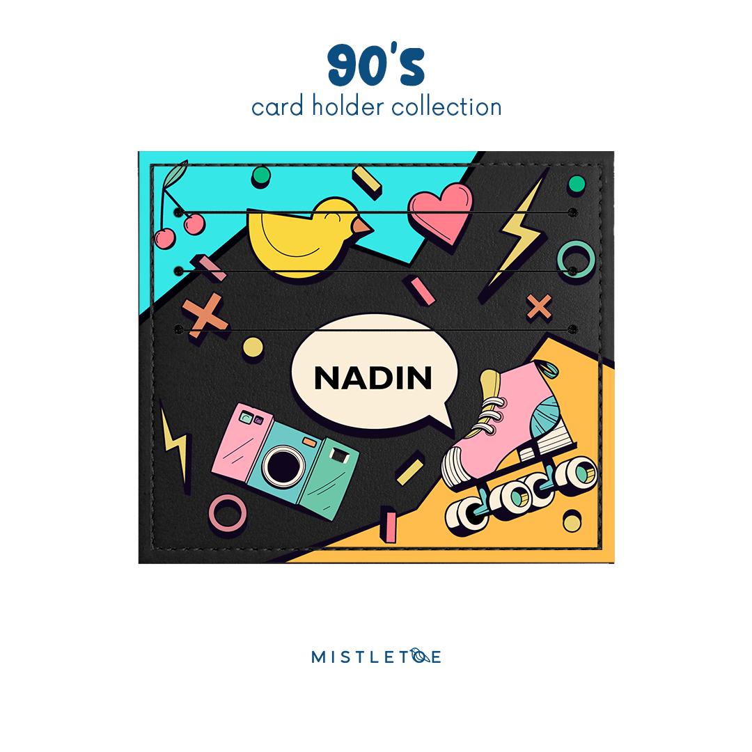 Retro Vibes - Card Holder