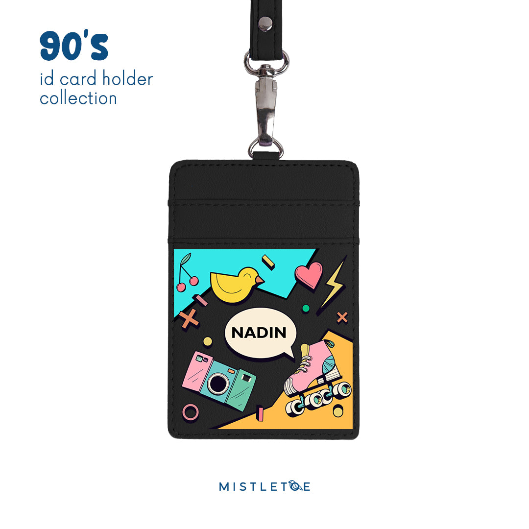 Retro Vibes - ID Card Holder | Lanyard