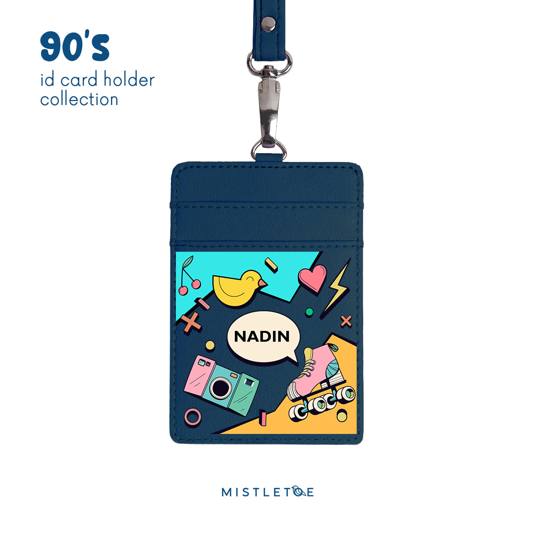 Retro Vibes - ID Card Holder | Lanyard