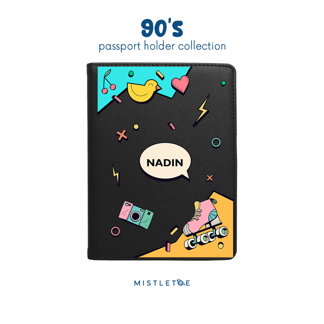 Retro Vibes - Passport Holder