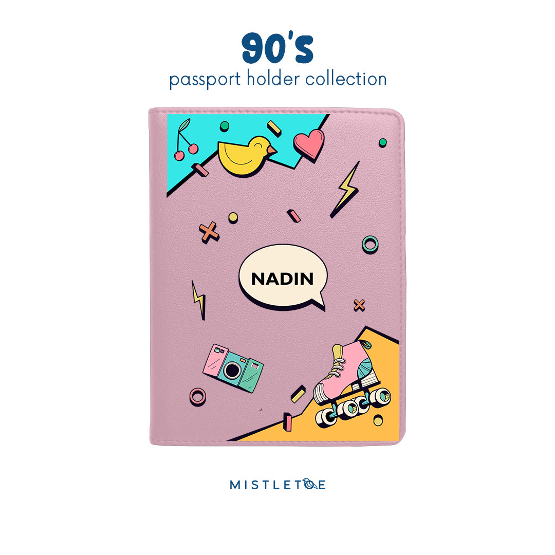 Retro Vibes - Passport Holder