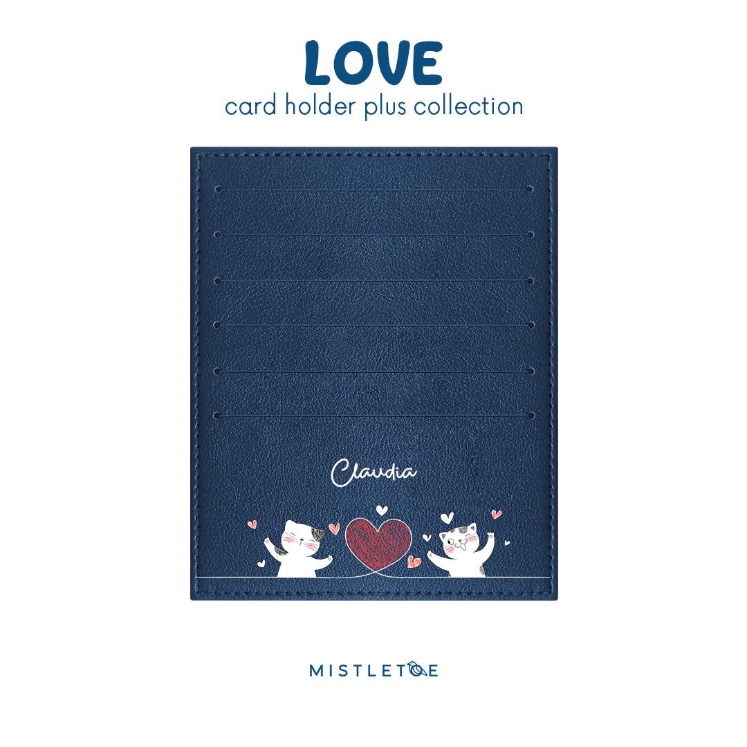 Shy Shy Cat - Card Holder Plus