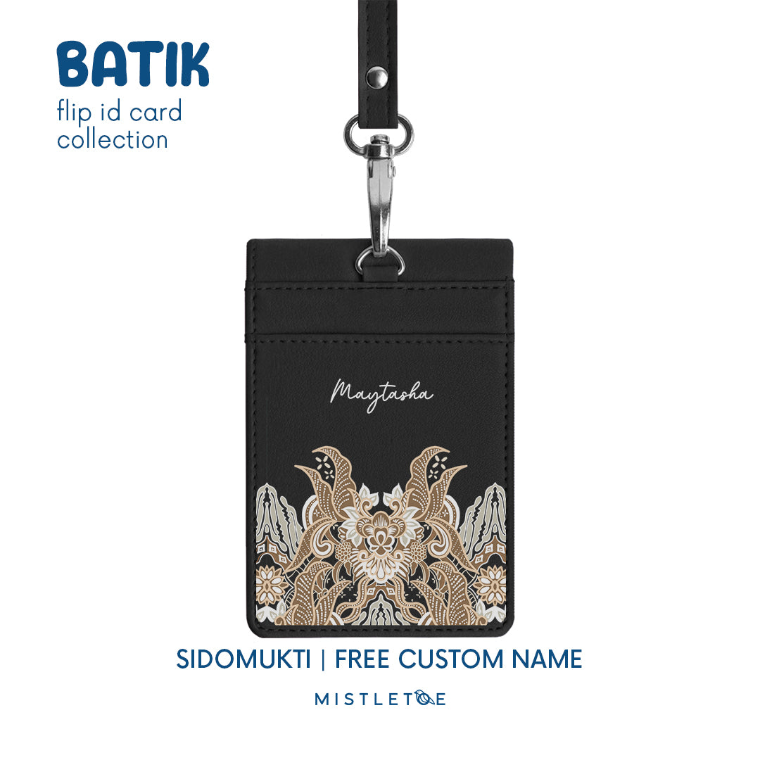 Sidomukti - Flip ID Card | Lanyard