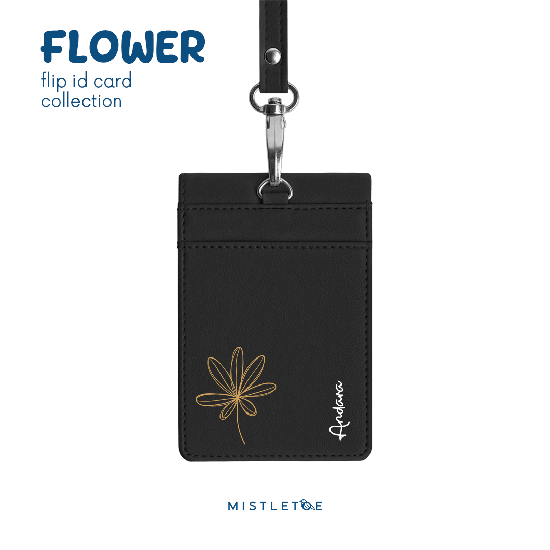Simple Leaf - Flip ID Card | Lanyard
