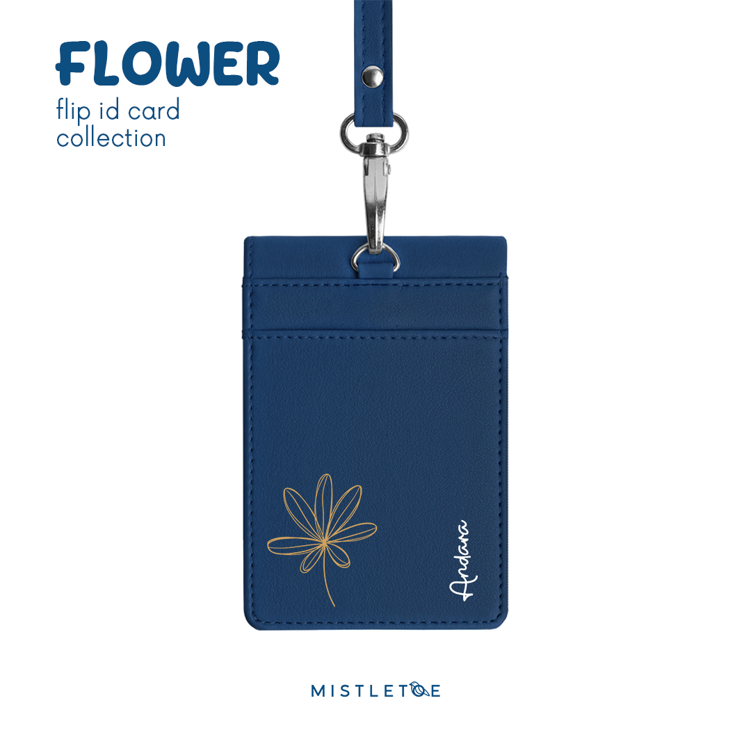 Simple Leaf - Flip ID Card | Lanyard