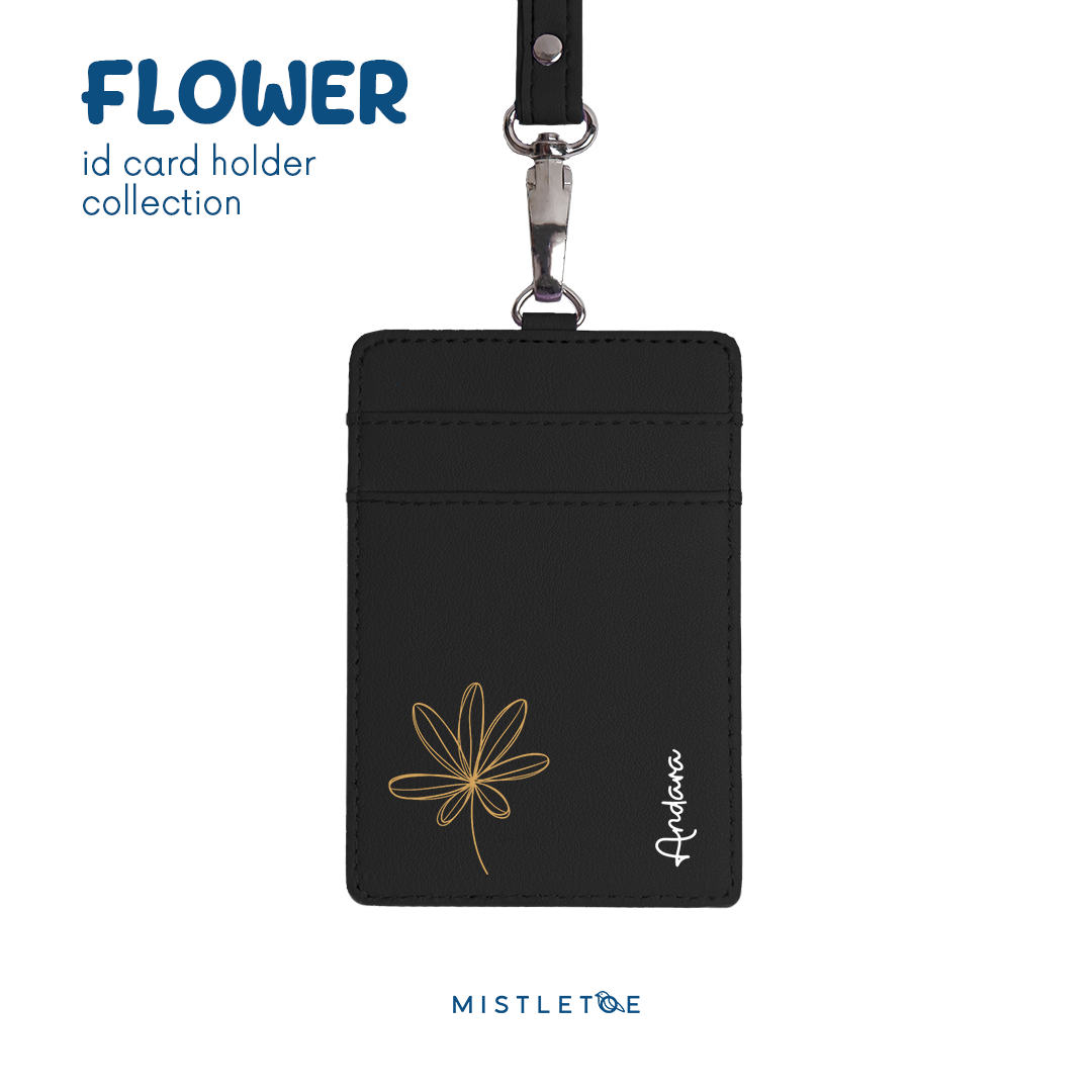 Simple Leaf - ID Card Holder | Lanyard