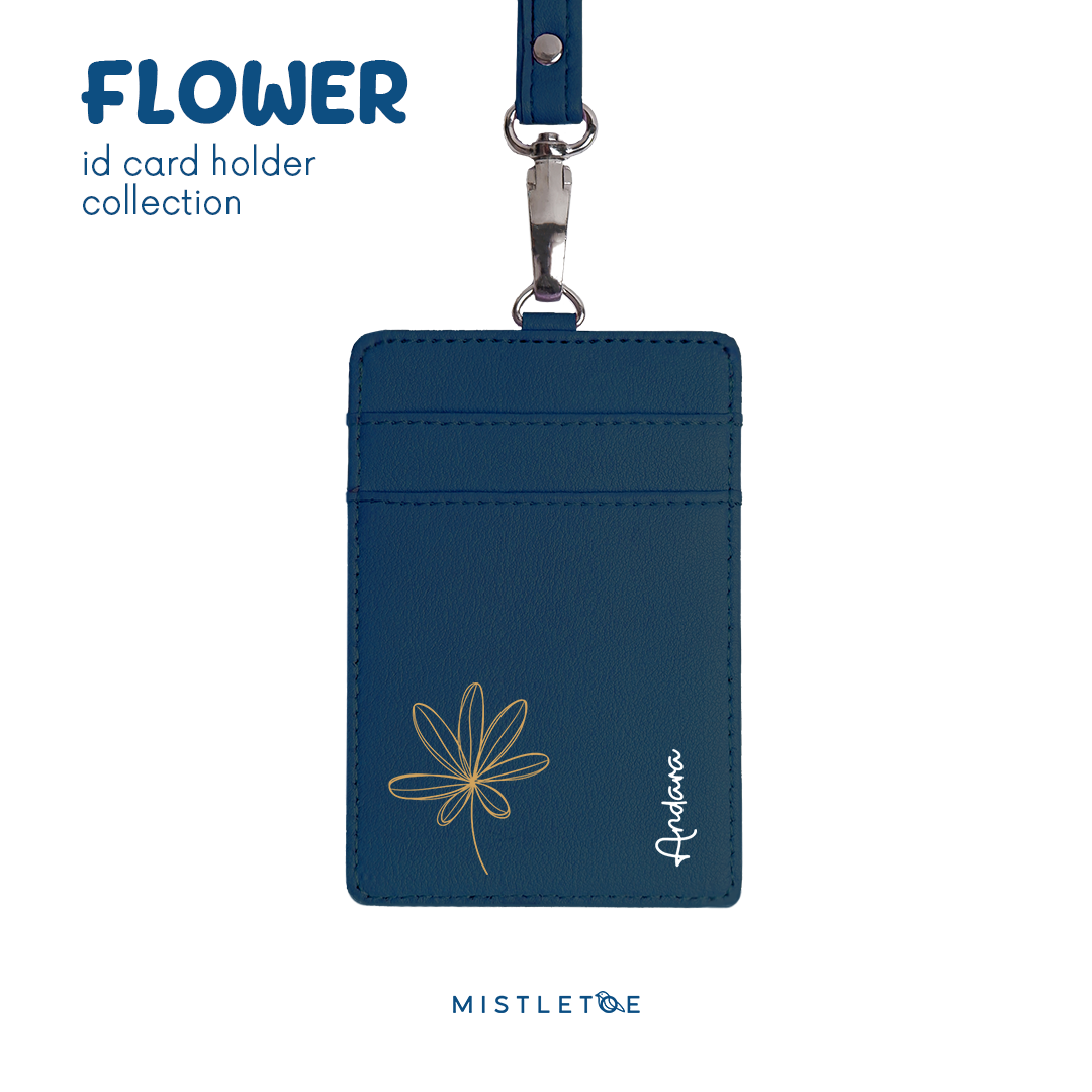 Simple Leaf - ID Card Holder | Lanyard