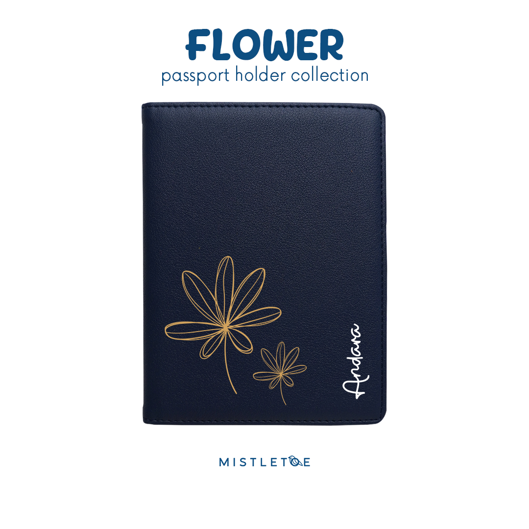 Simple Leaf - Passport Holder