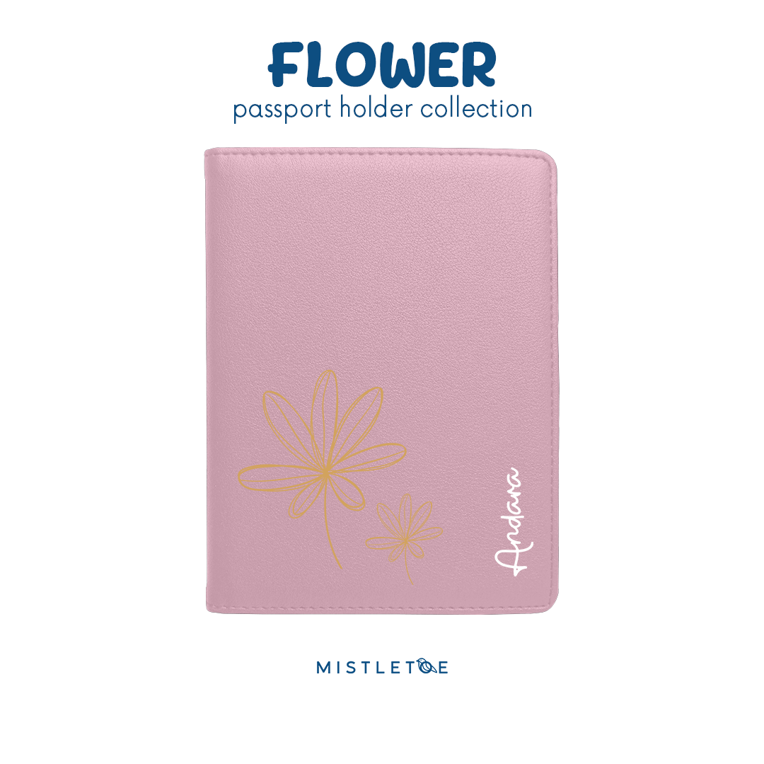 Simple Leaf - Passport Holder