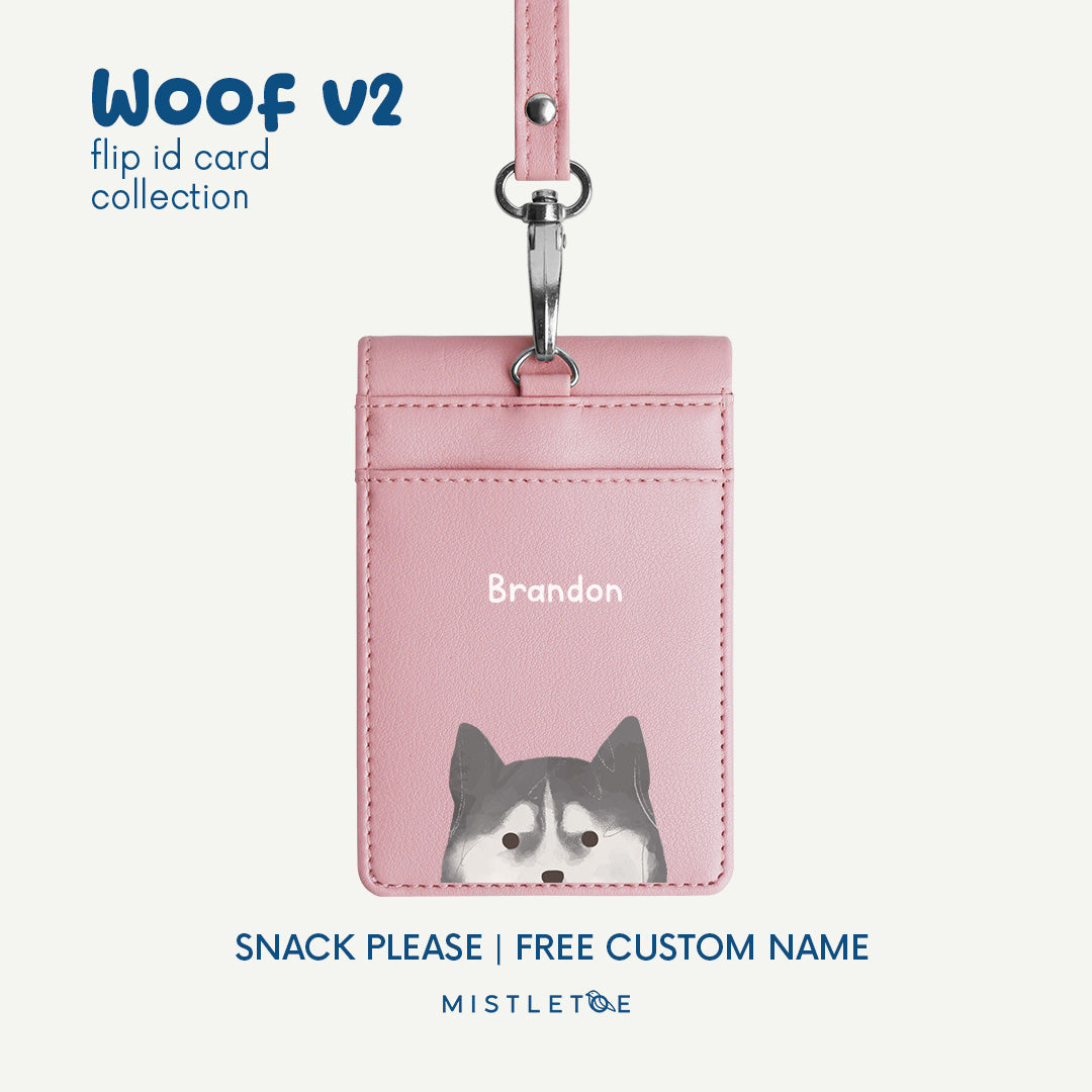 Snack Please - Flip ID Card | Lanyard