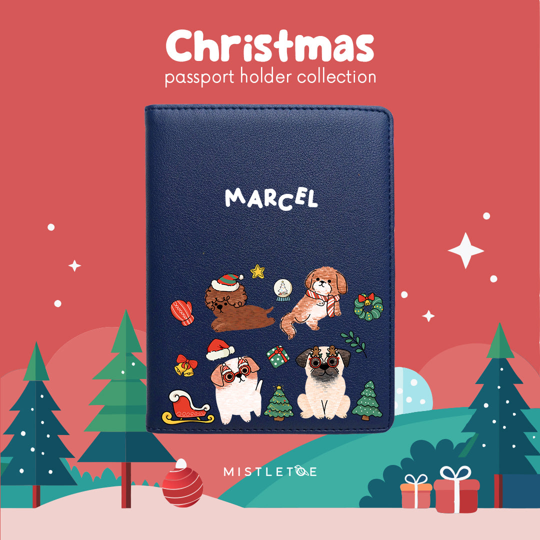 Snow Woof - Passport Holder