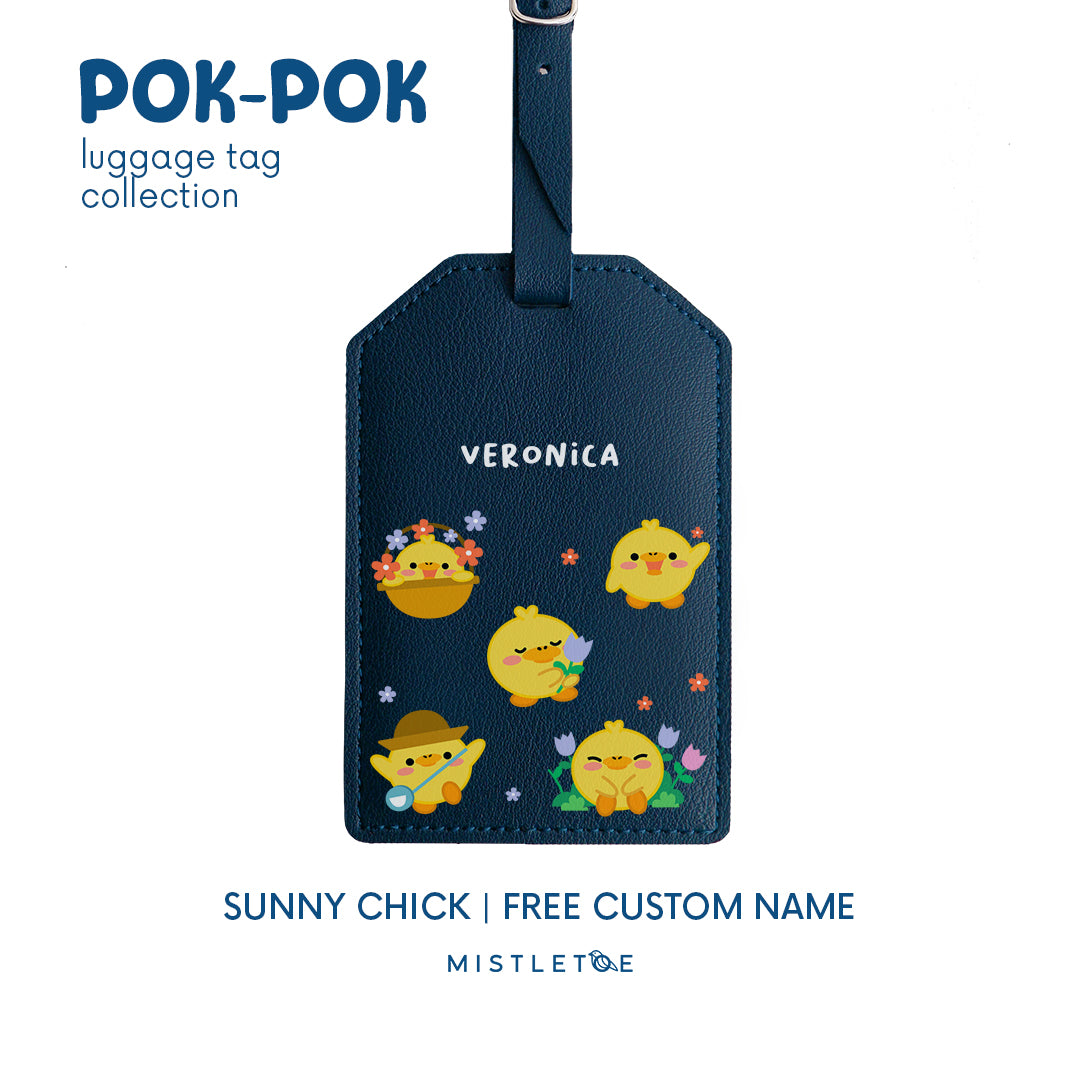 Sunny Chick - Luggage Tag