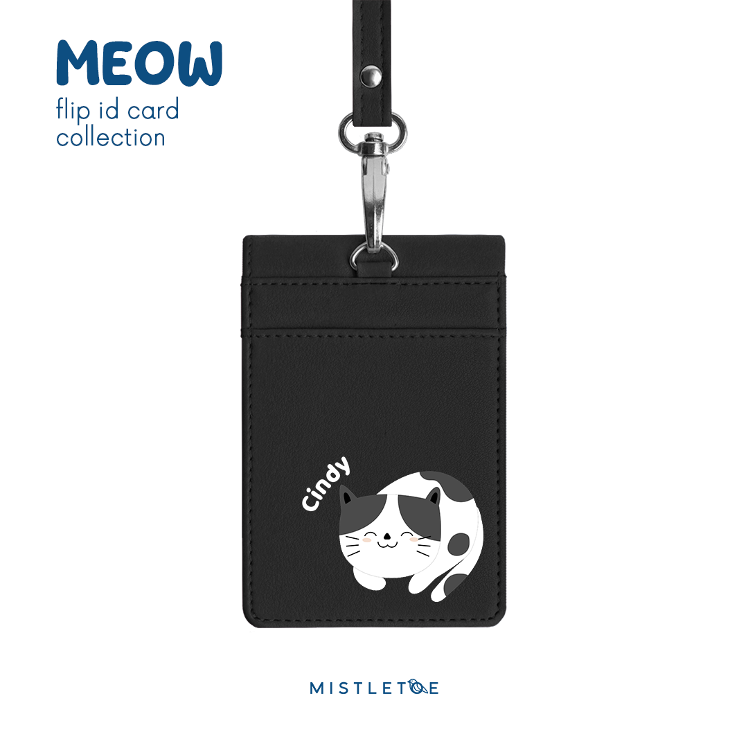 Tama Cat - Flip ID Card | Lanyard
