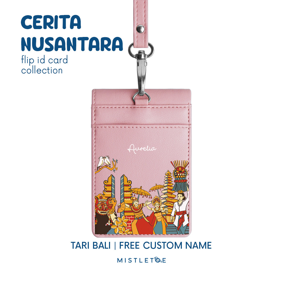 Tari Bali - Flip ID Card | Lanyard