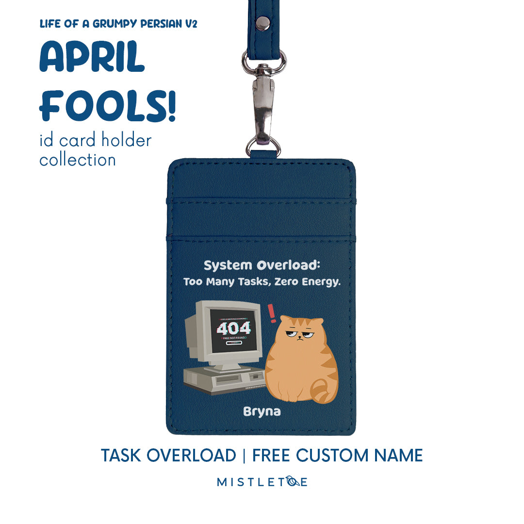Task Overload - ID Card Holder | Lanyard