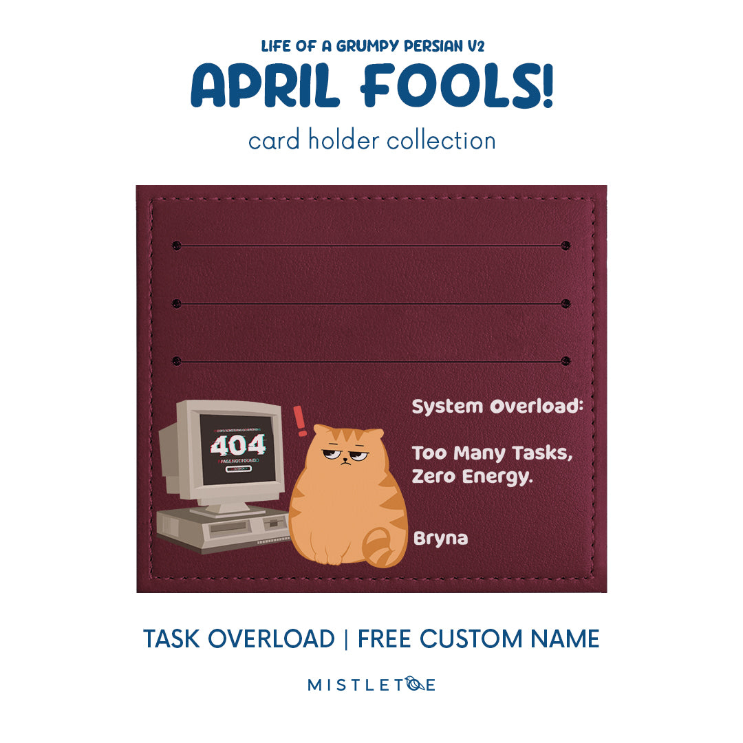 Task Overload - Card Holder