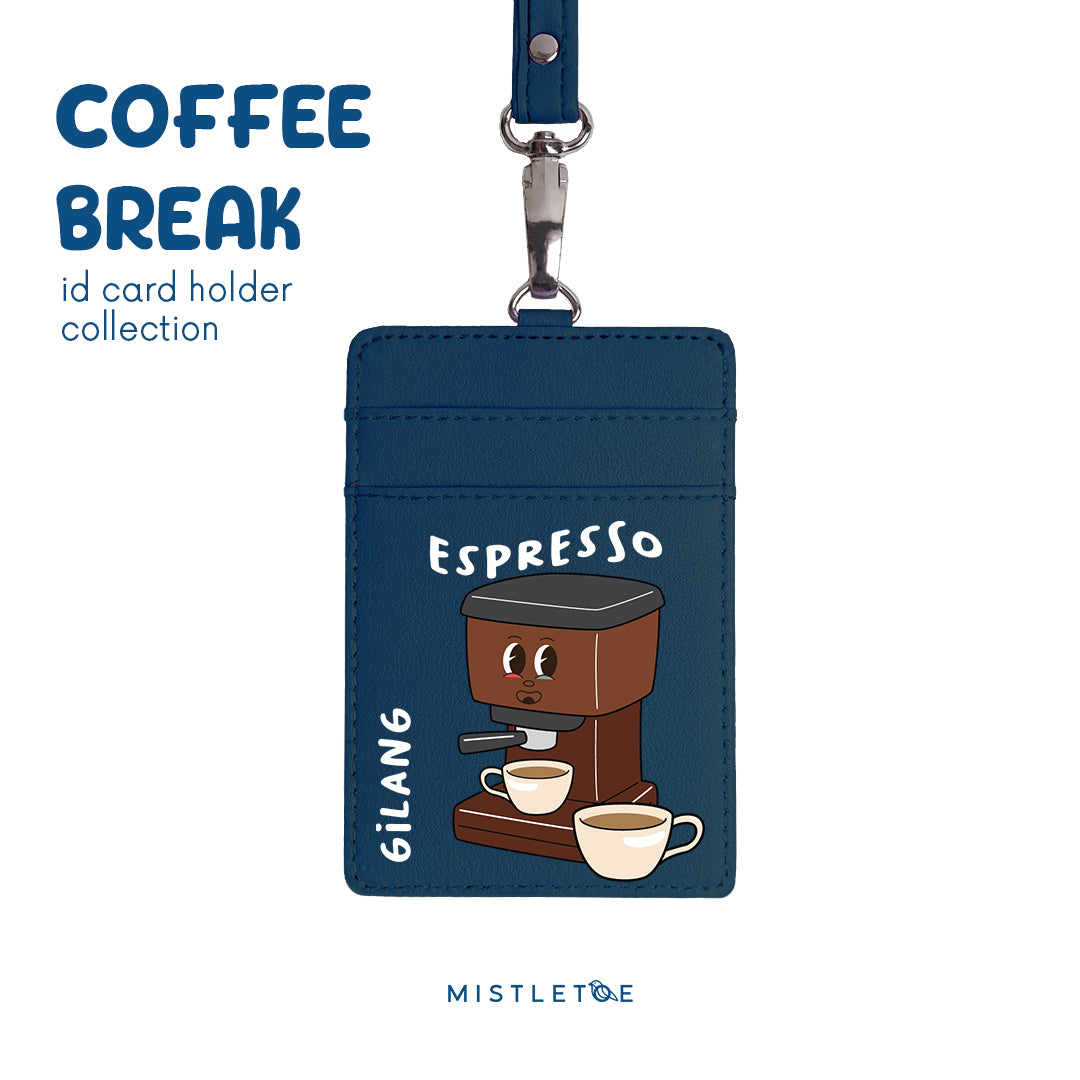 Team Espresso - ID Card Holder - Navy Blue